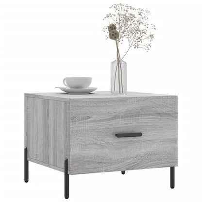 Couchtische 2 Stk. Grau Sonoma 50x50x40 cm Holzwerkstoff - Pazzar.ch