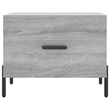 Couchtische 2 Stk. Grau Sonoma 50x50x40 cm Holzwerkstoff - Pazzar.ch