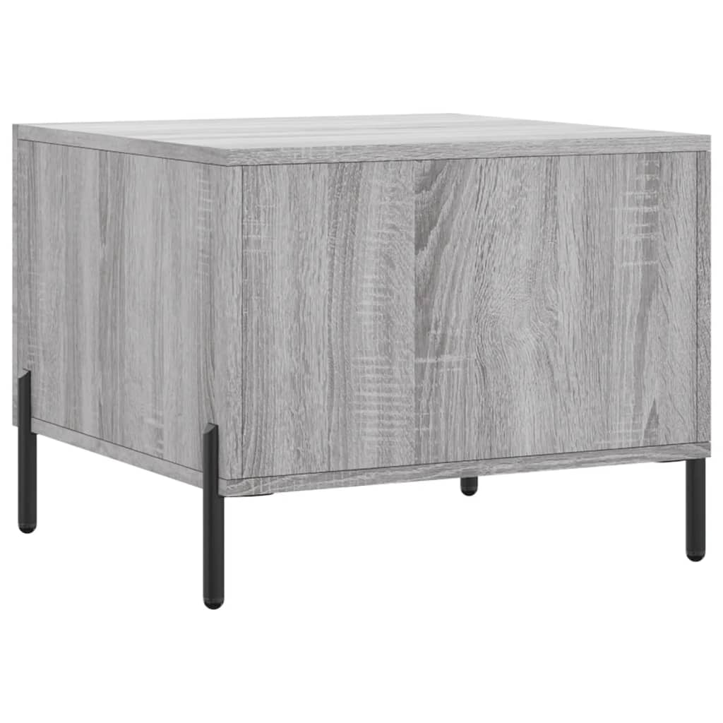 Couchtische 2 Stk. Grau Sonoma 50x50x40 cm Holzwerkstoff - Pazzar.ch