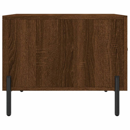 Couchtisch Braun Eichen-Optik 50x50x40 cm Holzwerkstoff - Pazzar.ch