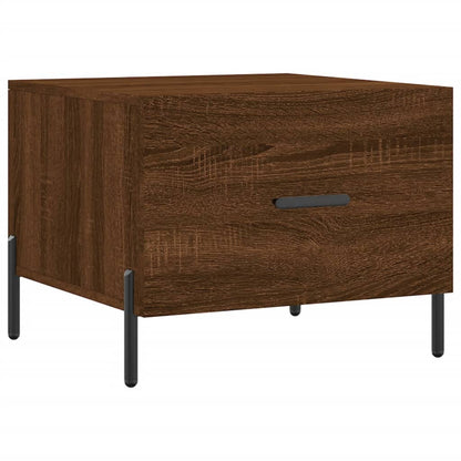 Couchtische 2 Stk. Braun Eichen-Optik 50x50x40 cm Holzwerkstoff - Pazzar.ch