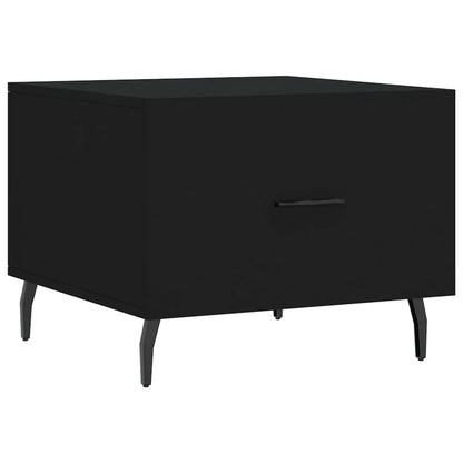Couchtische 2 Stk. Schwarz 50x50x40 cm Holzwerkstoff - Pazzar.ch