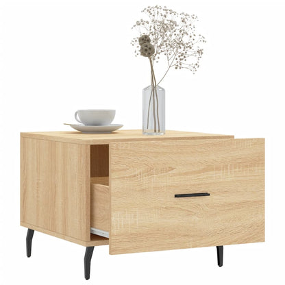 Couchtische 2 Stk. Sonoma-Eiche 50x50x40 cm Holzwerkstoff - Pazzar.ch