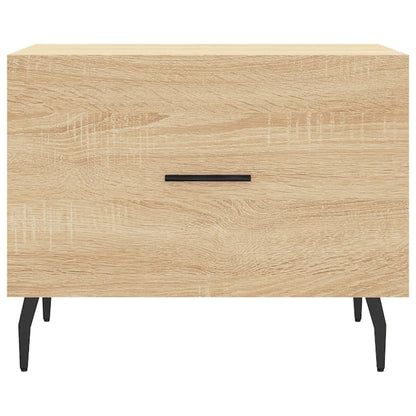 Couchtische 2 Stk. Sonoma-Eiche 50x50x40 cm Holzwerkstoff - Pazzar.ch