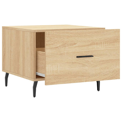 Couchtische 2 Stk. Sonoma-Eiche 50x50x40 cm Holzwerkstoff - Pazzar.ch