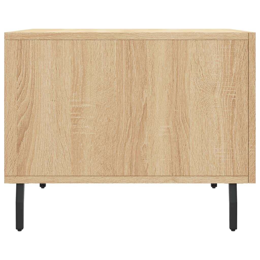 Couchtische 2 Stk. Sonoma-Eiche 50x50x40 cm Holzwerkstoff - Pazzar.ch