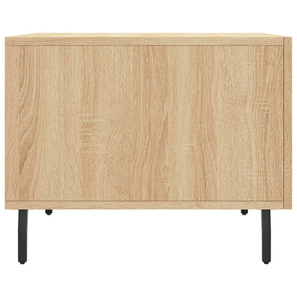 Couchtische 2 Stk. Sonoma-Eiche 50x50x40 cm Holzwerkstoff - Pazzar.ch