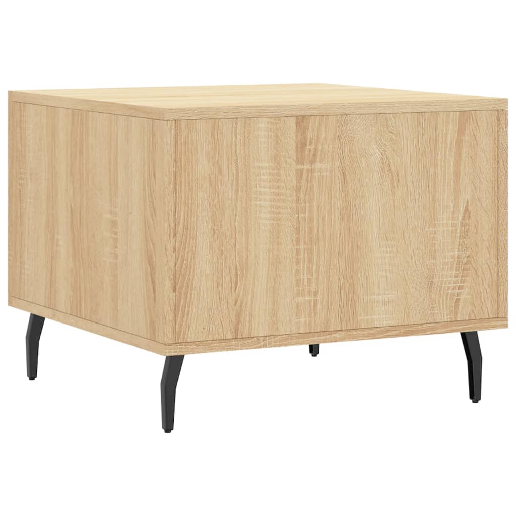 Couchtische 2 Stk. Sonoma-Eiche 50x50x40 cm Holzwerkstoff - Pazzar.ch