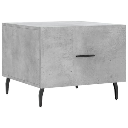 Couchtische 2 Stk. Betongrau 50x50x40 cm Holzwerkstoff - Pazzar.ch