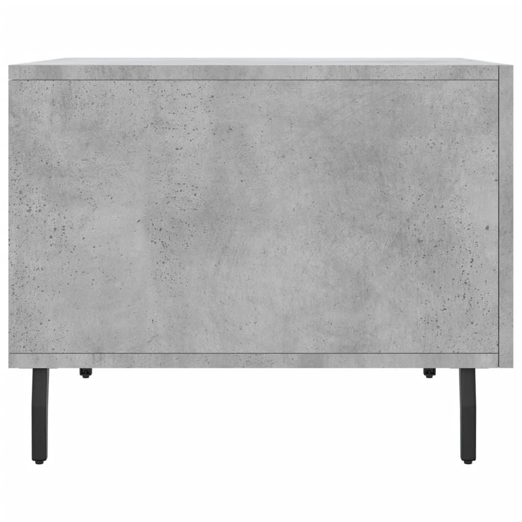 Couchtische 2 Stk. Betongrau 50x50x40 cm Holzwerkstoff - Pazzar.ch