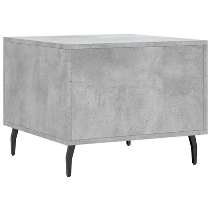 Couchtische 2 Stk. Betongrau 50x50x40 cm Holzwerkstoff - Pazzar.ch