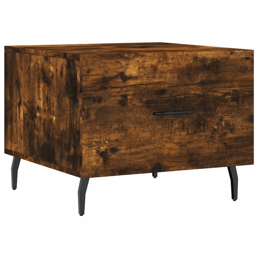 Couchtische 2 Stk. Räuchereiche 50x50x40 cm Holzwerkstoff - Pazzar.ch