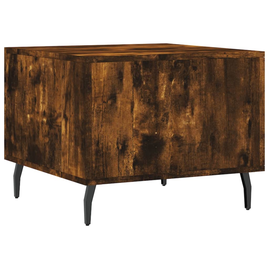 Couchtische 2 Stk. Räuchereiche 50x50x40 cm Holzwerkstoff - Pazzar.ch