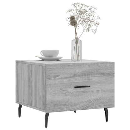 Couchtische 2 Stk. Grau Sonoma 50x50x40 cm Holzwerkstoff - Pazzar.ch
