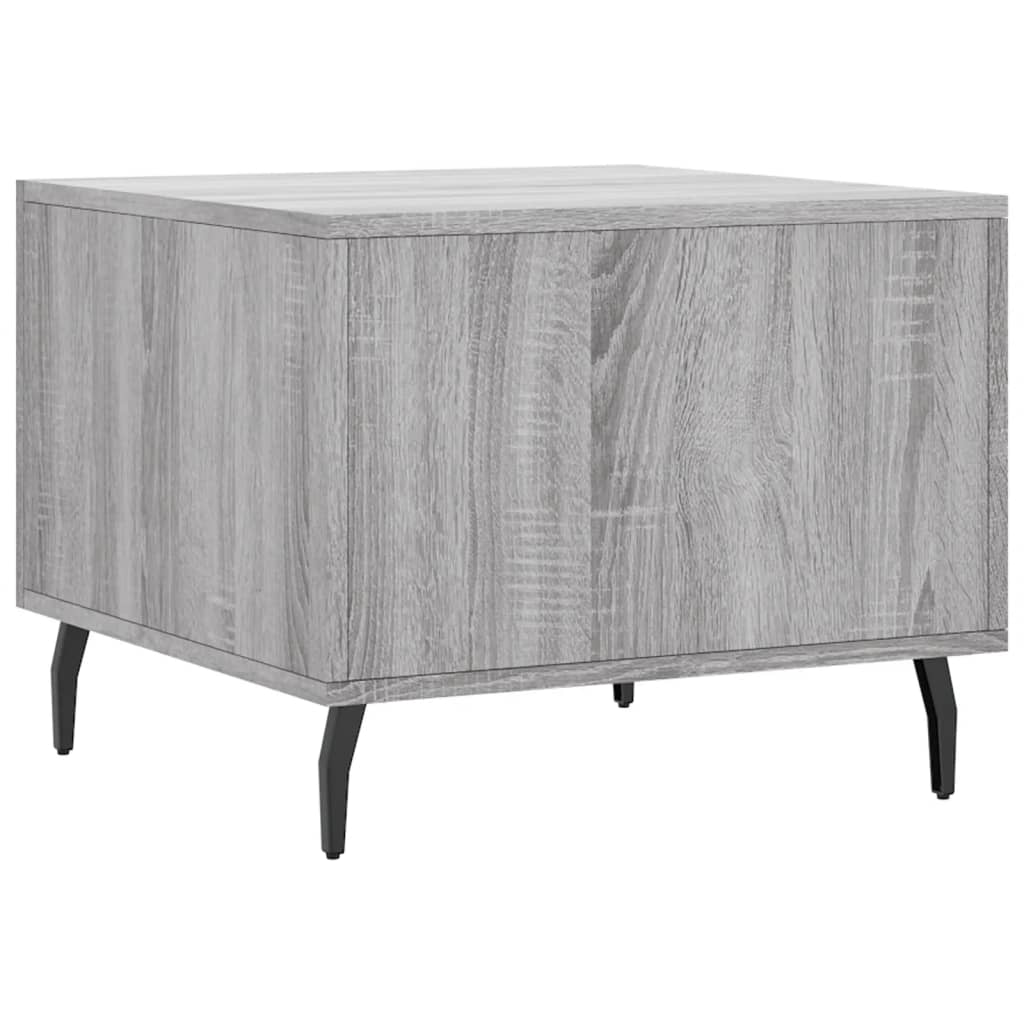 Couchtische 2 Stk. Grau Sonoma 50x50x40 cm Holzwerkstoff - Pazzar.ch