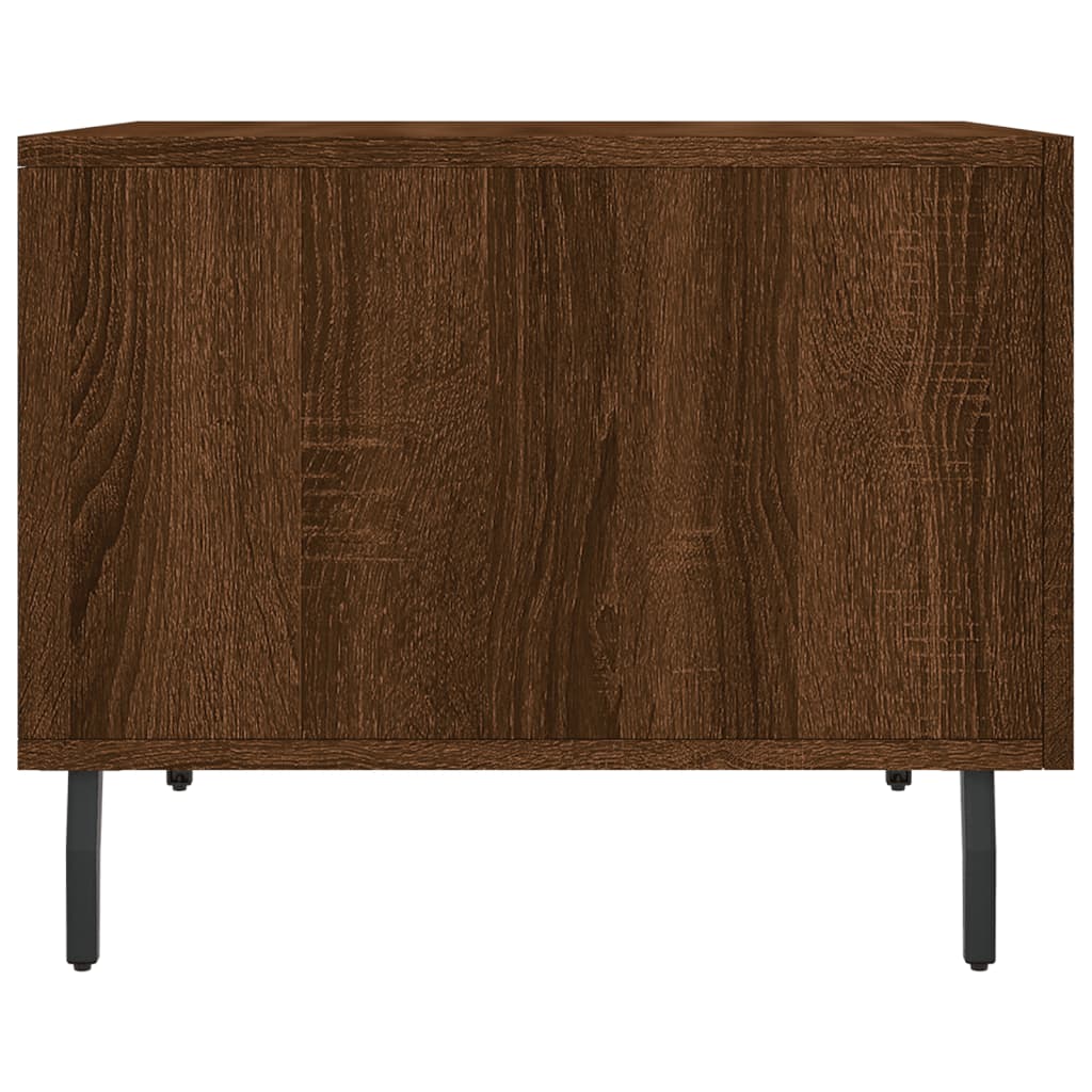 Couchtische 2 Stk. Braun Eichen-Optik 50x50x40 cm Holzwerkstoff - Pazzar.ch