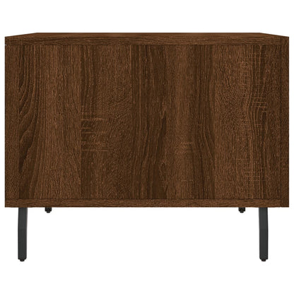 Couchtische 2 Stk. Braun Eichen-Optik 50x50x40 cm Holzwerkstoff - Pazzar.ch