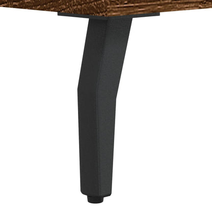 Couchtische 2 Stk. Braun Eichen-Optik 50x50x40 cm Holzwerkstoff - Pazzar.ch