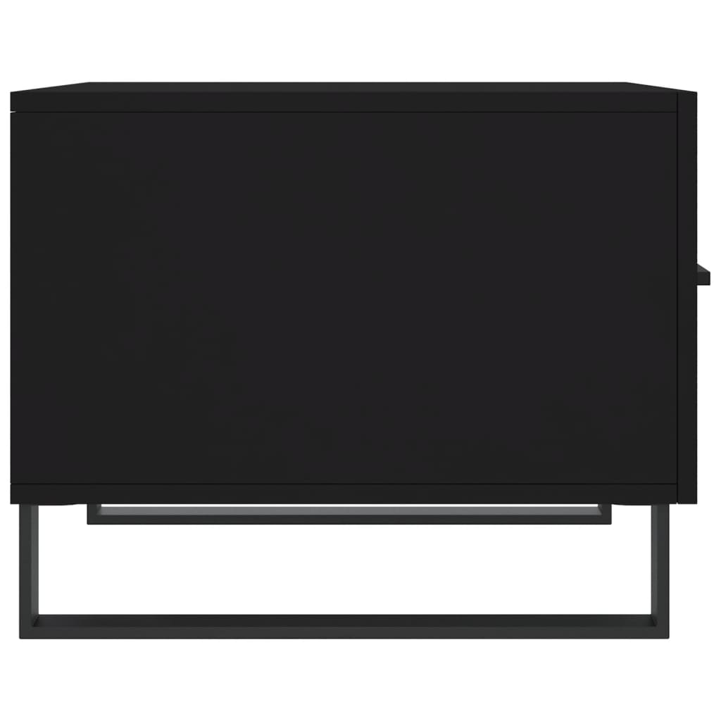 Couchtische 2 Stk. Schwarz 50x50x40 cm Holzwerkstoff - Pazzar.ch