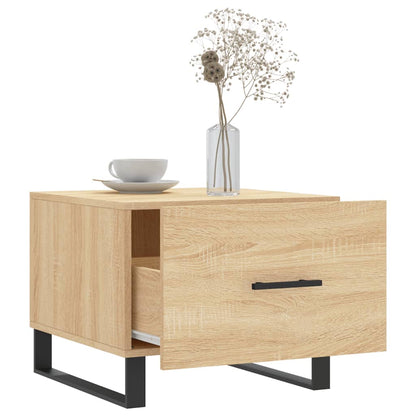 Couchtische 2 Stk. Sonoma-Eiche 50x50x40 cm Holzwerkstoff - Pazzar.ch