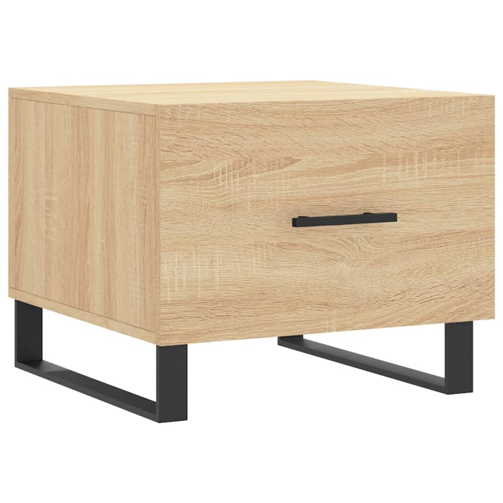 Couchtische 2 Stk. Sonoma-Eiche 50x50x40 cm Holzwerkstoff - Pazzar.ch