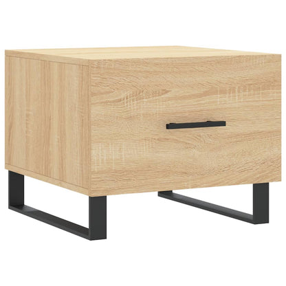 Couchtische 2 Stk. Sonoma-Eiche 50x50x40 cm Holzwerkstoff - Pazzar.ch