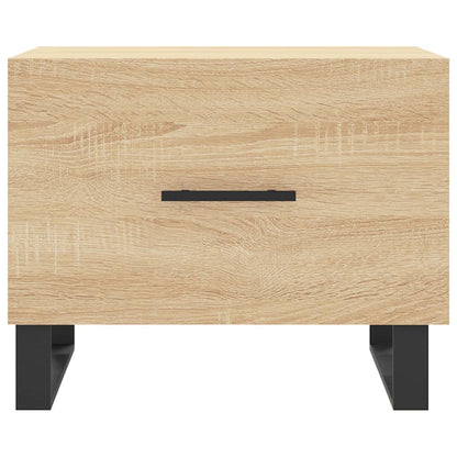 Couchtische 2 Stk. Sonoma-Eiche 50x50x40 cm Holzwerkstoff - Pazzar.ch