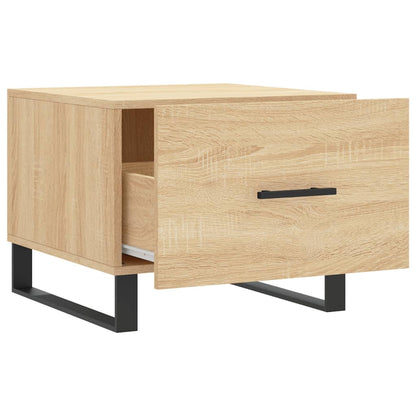Couchtische 2 Stk. Sonoma-Eiche 50x50x40 cm Holzwerkstoff - Pazzar.ch