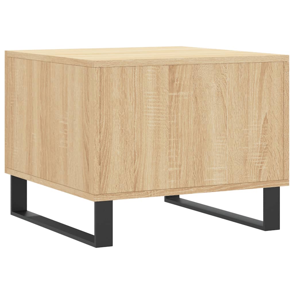Couchtische 2 Stk. Sonoma-Eiche 50x50x40 cm Holzwerkstoff - Pazzar.ch