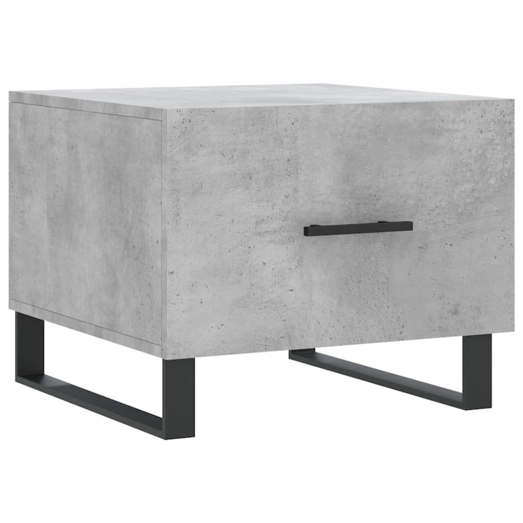 Couchtische 2 Stk. Betongrau 50x50x40 cm Holzwerkstoff - Pazzar.ch
