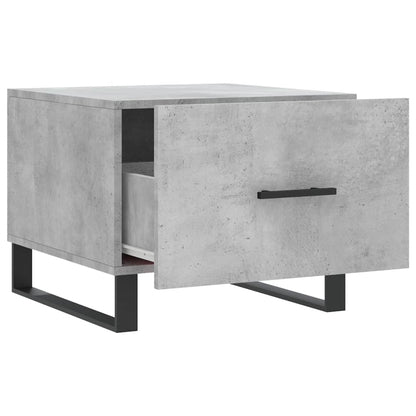 Couchtische 2 Stk. Betongrau 50x50x40 cm Holzwerkstoff - Pazzar.ch