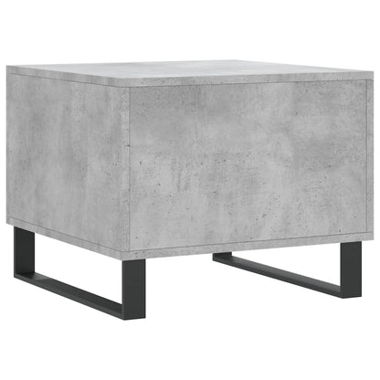 Couchtische 2 Stk. Betongrau 50x50x40 cm Holzwerkstoff - Pazzar.ch