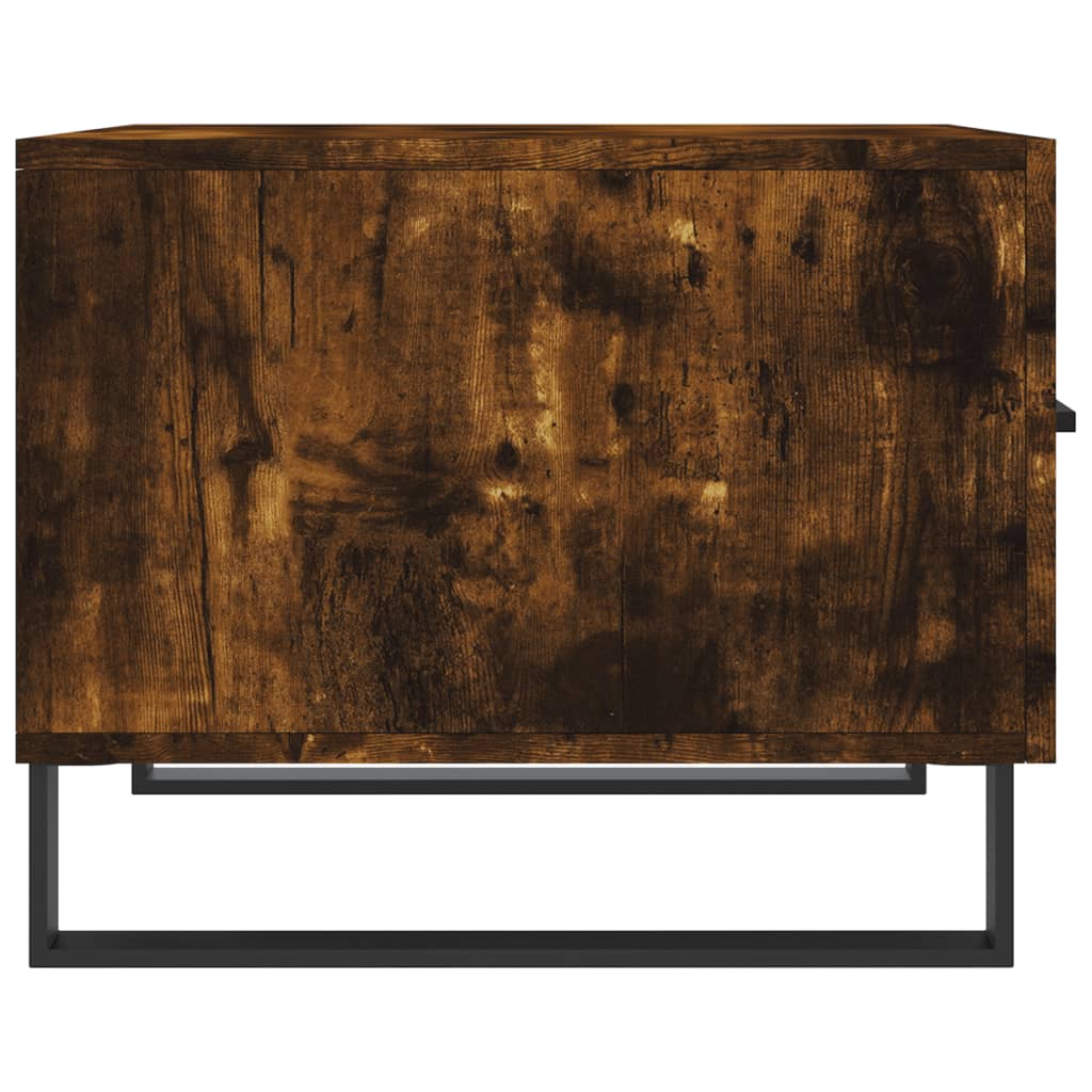 Couchtische 2 Stk. Räuchereiche 50x50x40 cm Holzwerkstoff - Pazzar.ch