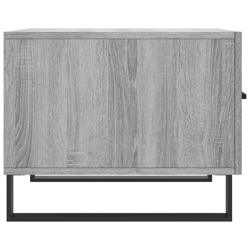 Couchtisch Grau Sonoma 50x50x40 cm Holzwerkstoff - Pazzar.ch