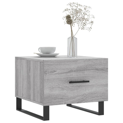 Couchtische 2 Stk. Grau Sonoma 50x50x40 cm Holzwerkstoff - Pazzar.ch