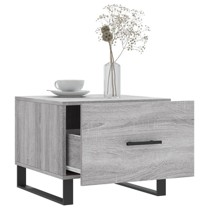 Couchtische 2 Stk. Grau Sonoma 50x50x40 cm Holzwerkstoff - Pazzar.ch