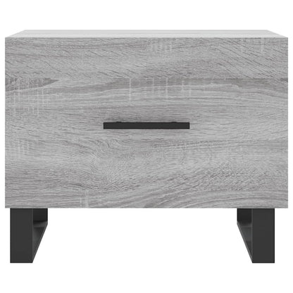 Couchtische 2 Stk. Grau Sonoma 50x50x40 cm Holzwerkstoff - Pazzar.ch