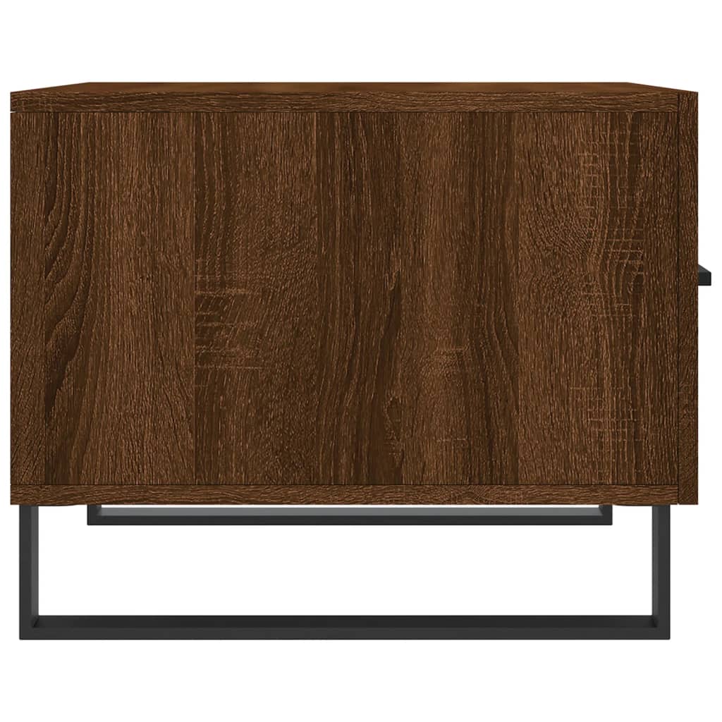 Couchtische 2 Stk. Braun Eichen-Optik 50x50x40 cm Holzwerkstoff - Pazzar.ch