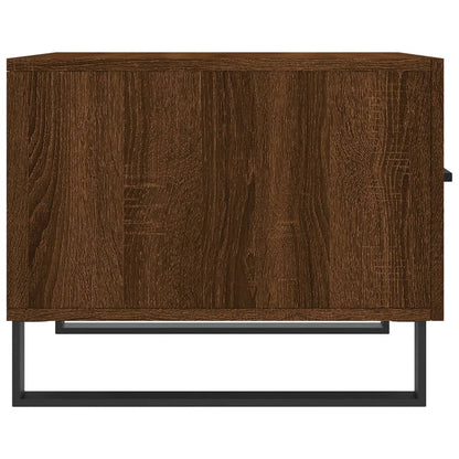 Couchtische 2 Stk. Braun Eichen-Optik 50x50x40 cm Holzwerkstoff - Pazzar.ch