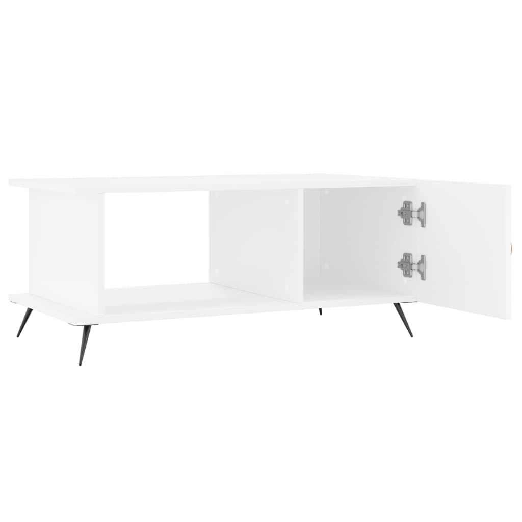 Couchtisch Weiß 90x50x40 cm Holzwerkstoff - Pazzar.ch