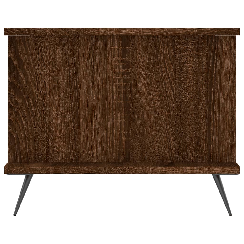 Couchtisch Braun Eichen-Optik 90x50x40 cm Holzwerkstoff - Pazzar.ch