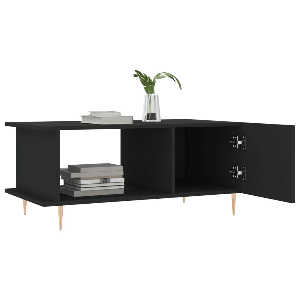 Couchtisch Schwarz 90x50x40 cm Holzwerkstoff - Pazzar.ch