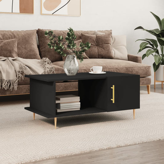 Couchtisch Schwarz 90x50x40 cm Holzwerkstoff - Pazzar.ch