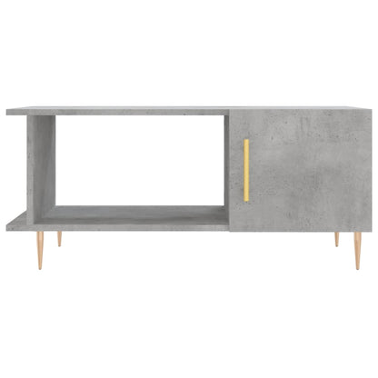 Couchtisch Betongrau 90x50x40 cm Holzwerkstoff - Pazzar.ch