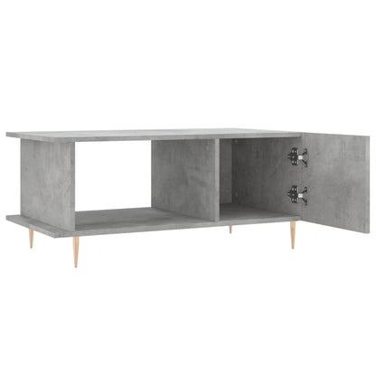 Couchtisch Betongrau 90x50x40 cm Holzwerkstoff - Pazzar.ch