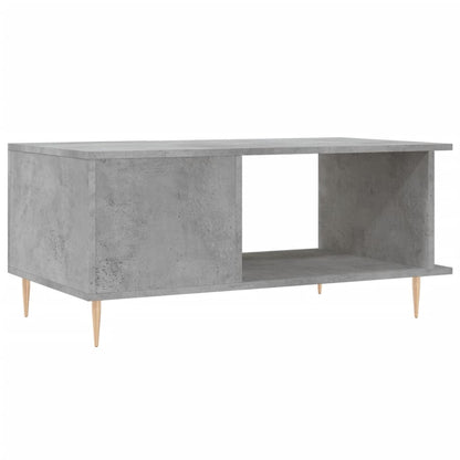Couchtisch Betongrau 90x50x40 cm Holzwerkstoff - Pazzar.ch