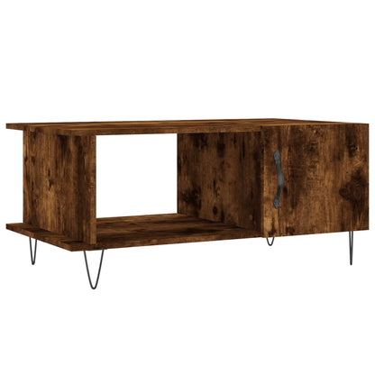 Couchtisch Räuchereiche 90x50x40 cm Holzwerkstoff - Pazzar.ch