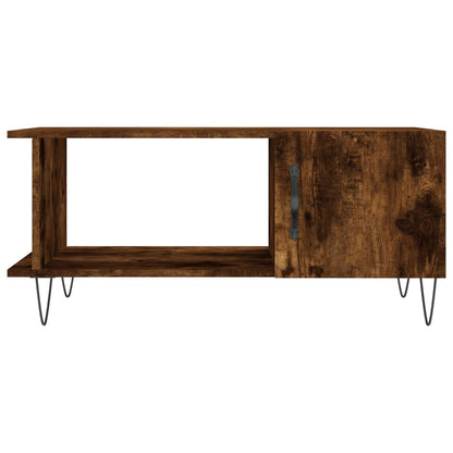 Couchtisch Räuchereiche 90x50x40 cm Holzwerkstoff - Pazzar.ch