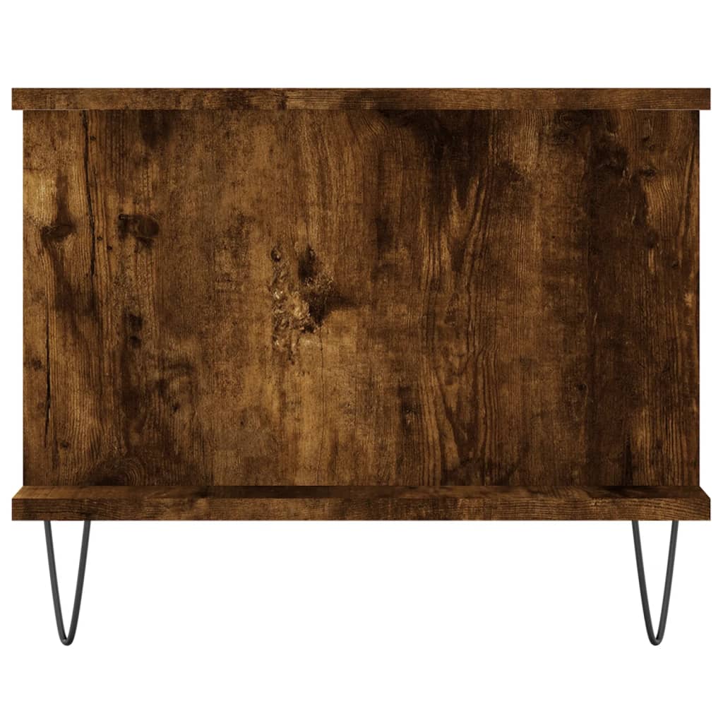 Couchtisch Räuchereiche 90x50x40 cm Holzwerkstoff - Pazzar.ch