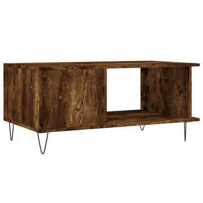 Couchtisch Räuchereiche 90x50x40 cm Holzwerkstoff - Pazzar.ch